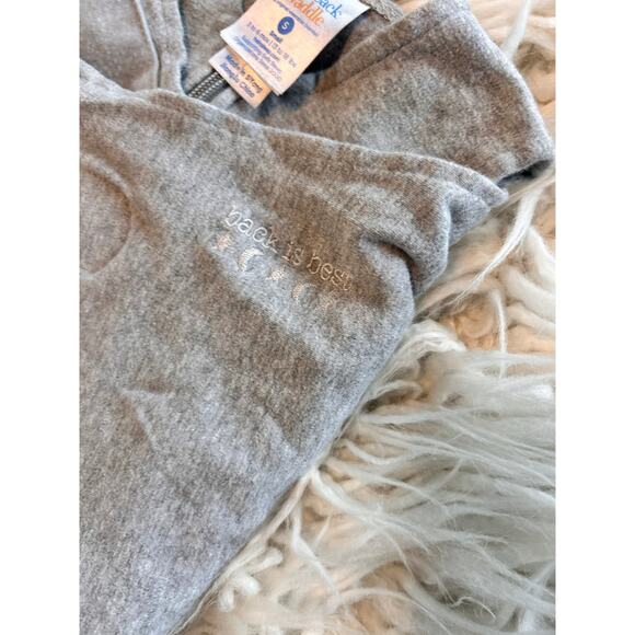 Halo Sleep Sack Swaddle Sleeveless Cotton Cozy Comfortable Gray Size Small - Picture 4 of 10